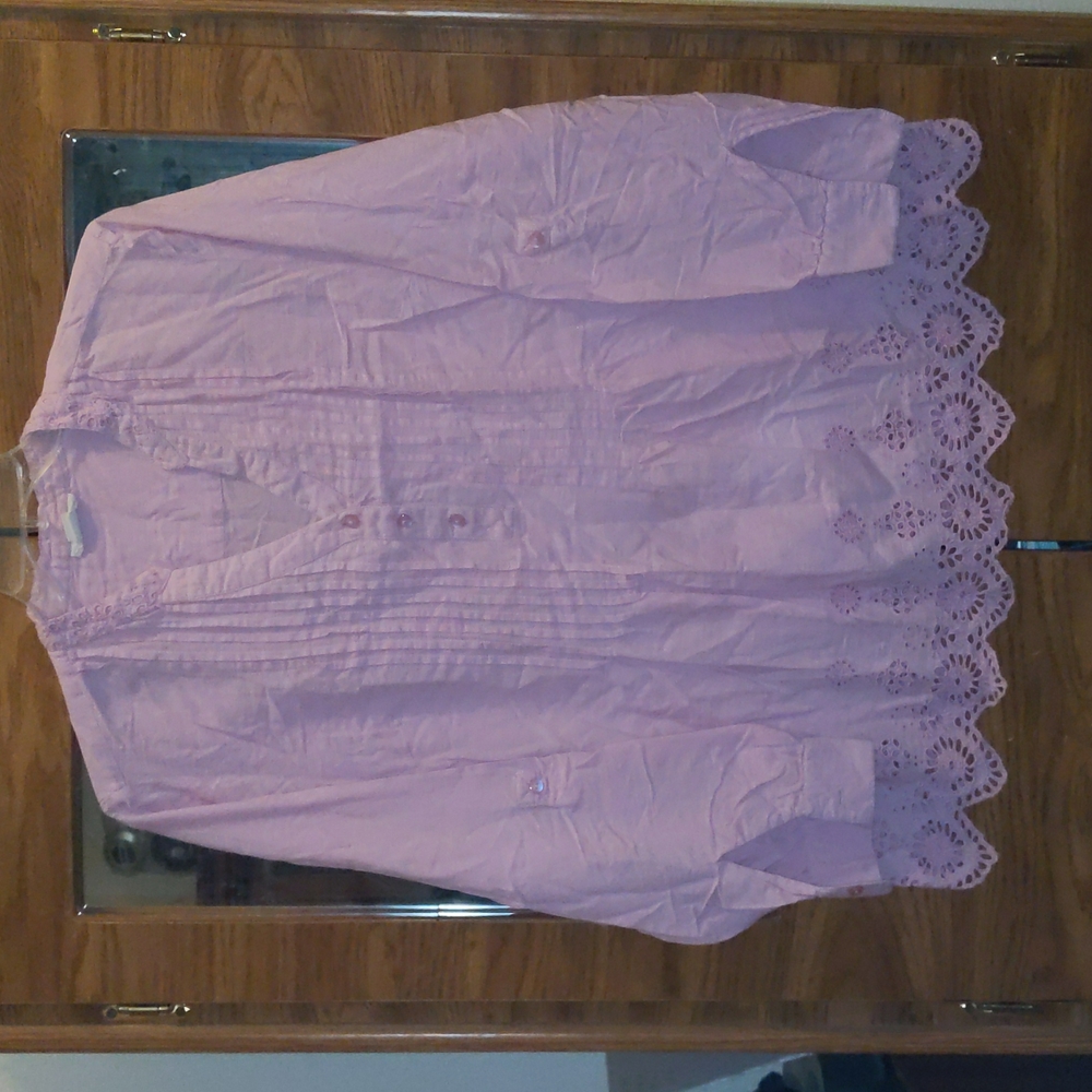 Style & co light Pink blouse